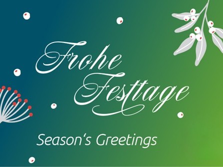 Sch�ne Feiertage und alles Gute f�r das neue Jahr 2026!